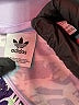Adidas 100% Polyester Print Purple Track Jacket Size XL (youth) - photo 3