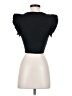 Zara Black Short Sleeve Top Size S - photo 2