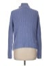 L.L.Bean 100% Cotton Blue Turtleneck Sweater Size M - photo 2