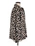 Topshop 100% Polyester Print Black Long Sleeve Blouse Size 8 - photo 4