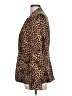 Daniel Rainn Animal Print Brown Blazer Size L - photo 5