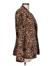 Daniel Rainn Animal Print Brown Blazer Size L - photo 4