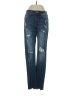 KANCAN JEANS Hearts Blue Jeans Size 27 waist - photo 1