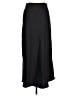 Unbranded 100% Polyester Solid Black Formal Skirt Size L - photo 1