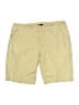 Gap 100% Cotton Solid Yellow Tan Khaki Shorts Size 4 - photo 1
