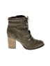 Candie's Green Ankle Boots Size 10 - photo 1