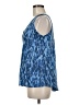 Faded Glory 100% Rayon Blue Sleeveless Blouse Size 8 - photo 5