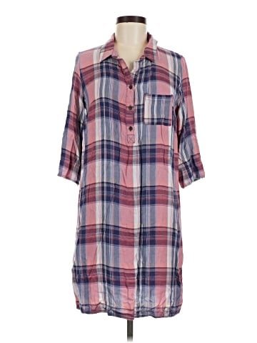 Faded Glory 3/4 Sleeve Button-Down Shirt (view 1)