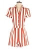 Dress Day Stripes Orange Romper Size M - photo 1