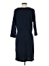 Gap Solid Blue Casual Dress Size S - photo 2