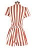 Dress Day Stripes Orange Romper Size M - photo 2