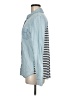Splendid Blue Long Sleeve Button-Down Shirt Size M - photo 5
