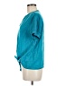 MULTIPLES Teal Short Sleeve Top Size M - photo 5
