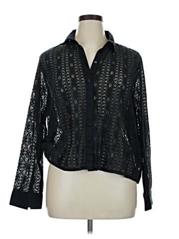 Old Navy Long Sleeve Blouse (view 1)