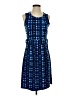 Calvin Klein Argyle Blue Casual Dress Size S - photo 1