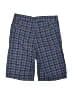 Gioberti 100% Cotton Plaid Blue Cargo Shorts Size 12 - photo 2
