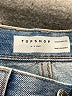 Topshop 100% Cotton Blue Denim Shorts Size 6 - photo 3