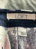 Ann Taylor LOFT Print Blue Shorts Size 12 - photo 3