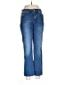 NYDJ Hearts Blue Jeans Size 6 - photo 1