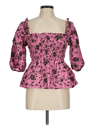 Ganni 3/4 Sleeve Blouse (view 1)