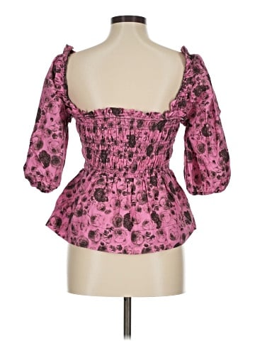 Ganni 3/4 Sleeve Blouse (view 2)