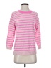 J.Crew 100% Cashmere Stripes Pink Cashmere Pullover Sweater Size S - photo 1