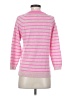 J.Crew 100% Cashmere Stripes Pink Cashmere Pullover Sweater Size S - photo 2