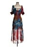 Walter Baker Tie-dye Blue Cocktail Dress Size 2 - photo 1