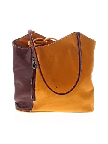 MADE IN ITALY Leather Shoulder Bag (view 1)