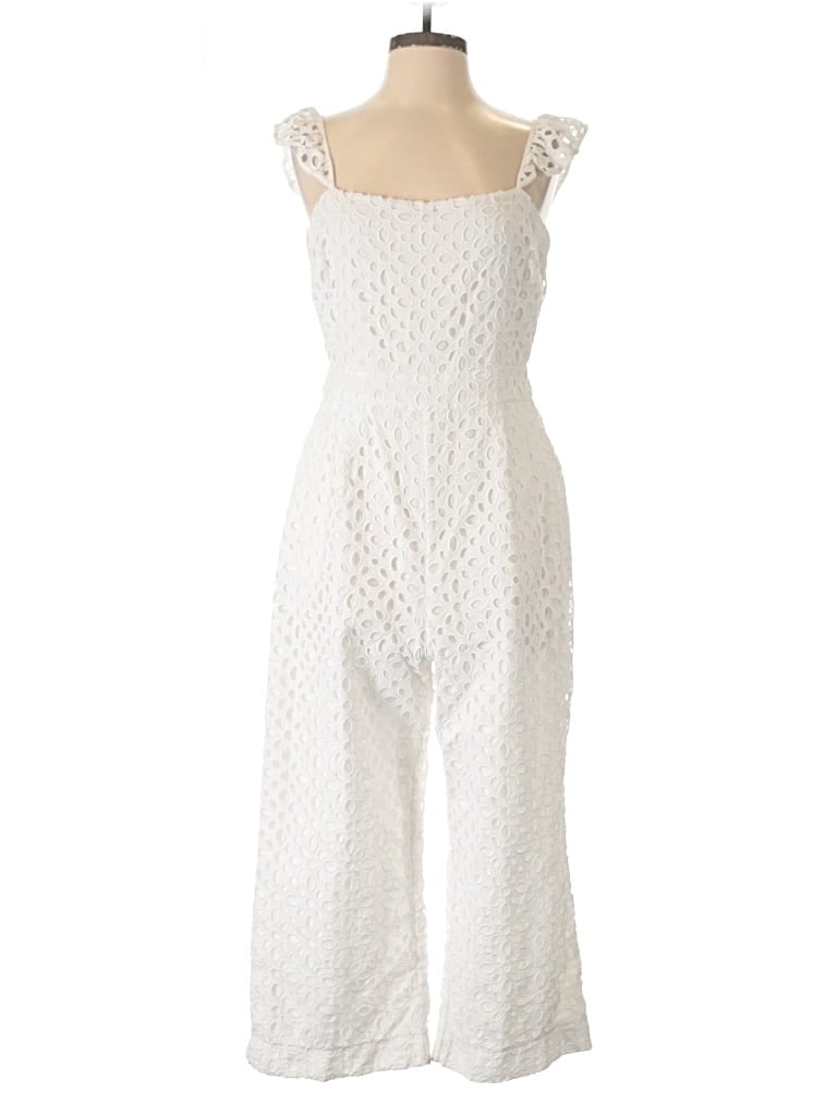Pre-owned Jcrew Jumpsuit In White