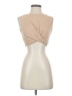 Zaful Tan Sleeveless Blouse Size 4 - photo 1