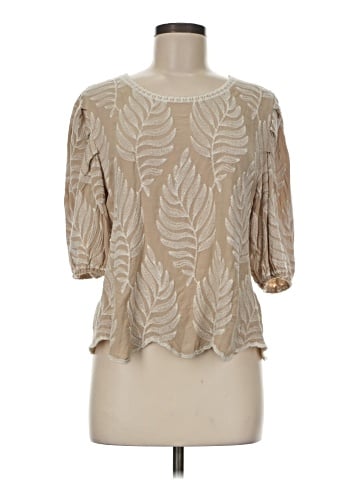 Solitaire 3/4 Sleeve Blouse (view 1)