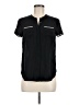 Talbots 100% Silk Black Short Sleeve Silk Top Size 8 (petite) - photo 1