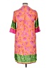 Assorted Brands Tropical Orange Casual Dress Size XL (estimated) - photo 2