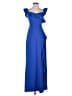 BCBGMAXAZRIA 100% Polyester Blue Cocktail Dress Size 0 - photo 1