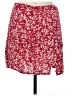 Romwe Floral Red Casual Skirt Size M - photo 1
