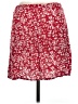 Romwe Floral Red Casual Skirt Size M - photo 2