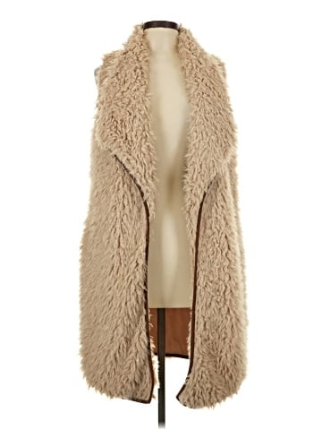 B Sharp Faux Fur Vest (view 1)