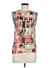 Unbranded 100% Polyester Tan Sleeveless Blouse Size M - photo 1