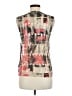Unbranded 100% Polyester Tan Sleeveless Blouse Size M - photo 2