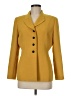 Le Suit 100% Polyester Yellow Blazer Size 8 Petite - photo 1