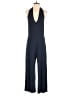Veronica M. Solid Blue Jumpsuit Size M - photo 1