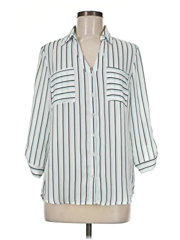 By & By 3/4 Sleeve Button-Down Shirt (view 1)