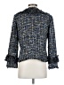 Ann Taylor Tweed Blue Jacket Size 4 - photo 2