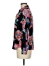 Zara Floral Black Long Sleeve Blouse Size M - photo 5