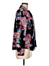 Zara Floral Black Long Sleeve Blouse Size M - photo 4