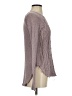 Ruby Moon 100% Cotton Gray Pullover Sweater Size XS - photo 4