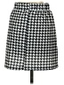 Unbranded Houndstooth Gray Casual Skirt Size S - photo 2