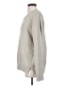 Cupcakes & Cashmere 100% Polyester Solid Gray Pullover Sweater Size S - photo 5