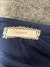 Soprano 100% Polyester Blue 3/4 Sleeve Blouse Size 10 - photo 7